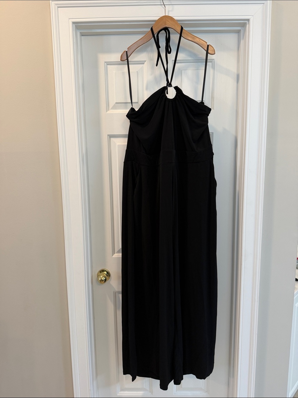 Black Halter Jumpsuit